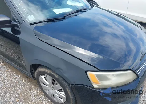 2013 Volkswagen Jetta 2.0L S z USA, uszkodzony, nr VIN 3VW2K7AJ7DM222733